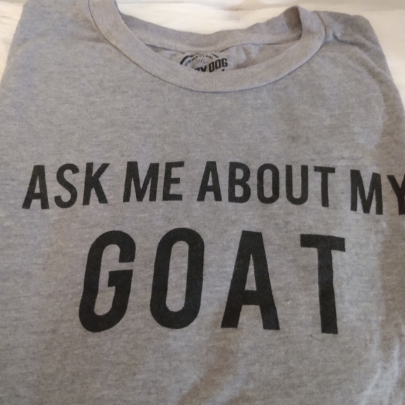 Ladies descriptive T-shirt "Ask me about my GOAT". - Picture 3 of 4